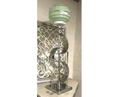 LARGE ART DECO TABLE LAMP - 70 CMS (H)