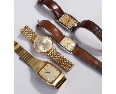 Mixed wristwatches, to include Ingersoll, Seiko, Timex, and another, (4)
