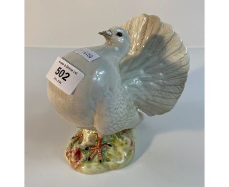 A Beswick model 1614 fantail pigeon [15cm] 