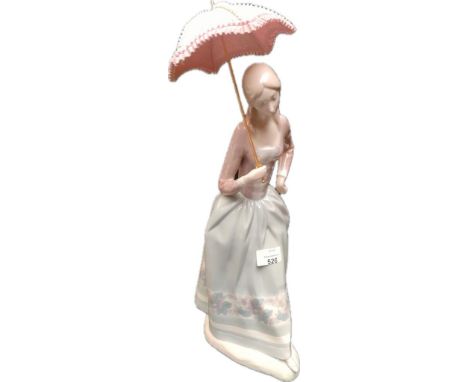 A Large Nao parasol Lady figurine [47cm] 