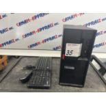 ThinkStation Computer w/ NVIDIA P100, 64GB of RAM w/ Keyboard, Mouse & VGA Cable