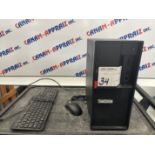 ThinkStation Computer w/ NVIDIA P100, 64GB of RAM w/ Keyboard, Mouse & VGA Cable