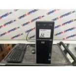 HP Computer w/ SanDiskUltra2 SSD, NVIDIA QFX580 & 16GB of RAM w/ Keyboard, Mouse & VGA Cable