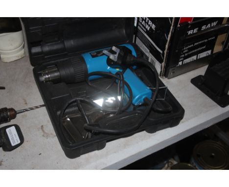 A Silver Line heat gun in fitted case
