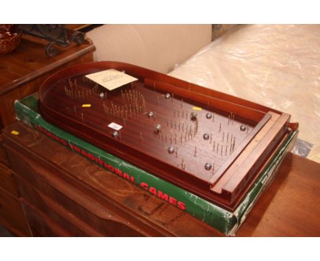 A Jacques's bagatelle board   