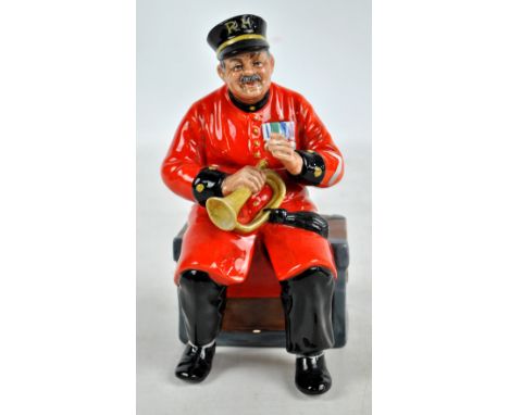 A Royal Doulton figure; HN2484 'Past Glory', height 19.2cm. CONDITION REPORT: Some light surface pitting but otherwise good.