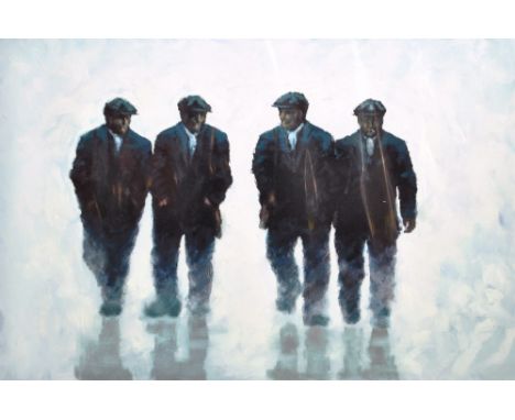 ALEXANDER MILLAR; a signed limited edition coloured print, 'Goodfellas', signed, 64/395 and with certificate of authenticity 