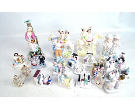 A Meissen style figural candlestick modelled as a woman against tree trunk, with faint blue cross mark to base, height approx