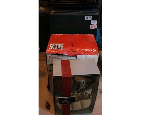 Handheld steamer, garden caddy and a Lifestyle greenhouse heater. Not available for in-house P&amp;P, contact Paul O'Hea at M