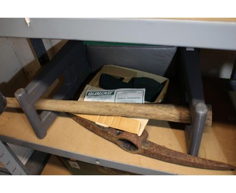 Qualcast Lawn edge trimmer kit for Concorde XR and lawn rake, pick axe and garden padded kneeler/stool/seat. Not available fo