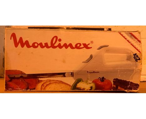 Moulinex electric knife. P&amp;P Group 2 (£18+VAT for the first lot and £3+VAT for subsequent lots)