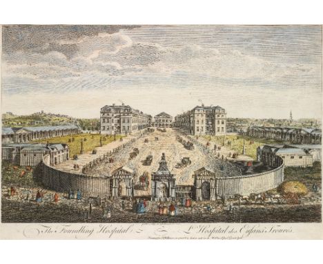 OFFERED WITHOUT RESERVE -  A GROUP OF PRINTS RELATING TO LONDON  INCLUDING ST JOHN'S GATE CLERKENWELL, ST JAMES' PALACE, SOUT
