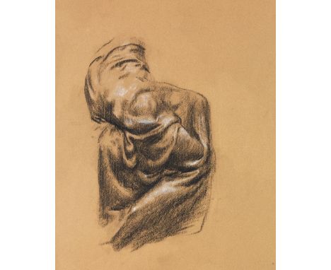 OFFERED WITHOUT RESERVE - • VICTOR HUME MOODY, R.B.S.A (1896-1990) A PAIR OF DRAWINGS including a study of a foxglove, and a 