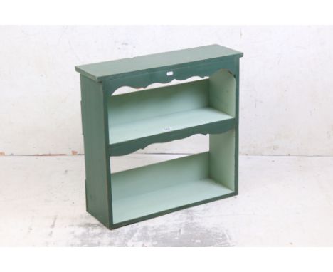 Pine Worktop Standing Shelf Unit 