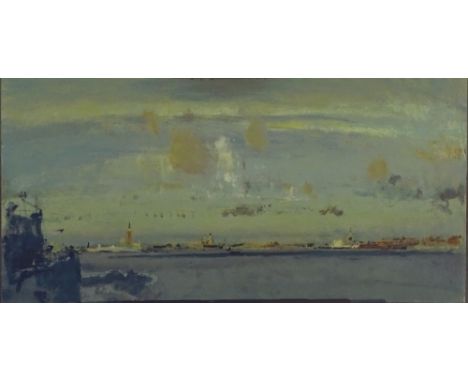 Fred Cuming, colour print, The Lagoon, Venice, artist's proof, signed and inscribed in ink, further inscriptions verso dated 