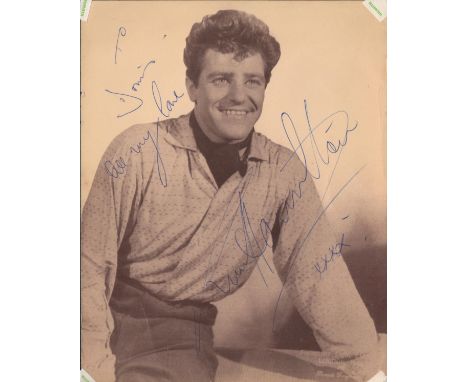 Russ Hamilton signed 10x8 vintage sepia photo dedicated. Russ Hamilton (19 January 1932 – 11 October 2008) was an English sin