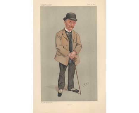 Vanity Fair 14x10 vintage Print titled: Tess, dated 4th June 1893. Good condition. All autographs come with a Certificate of 