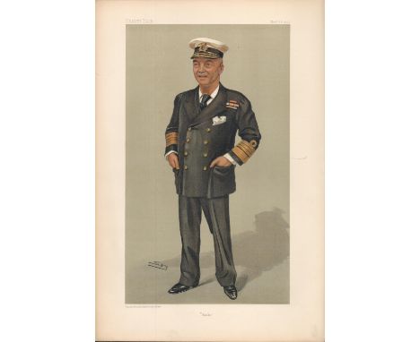 Vanity Fair 14x10 vintage Print titled: Jacky, dated November 6th 1902. Good condition. All autographs come with a Certificat