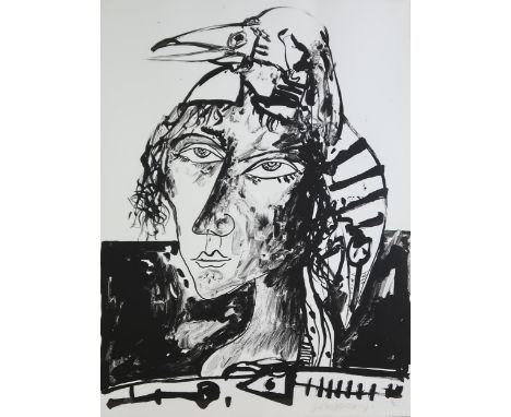 JOHN BELLANY CBE RA (SCOTTISH 1942-2013) SEA WITCH Lithograph, signed in pencil, numbered 17/60, 76 x 57cm (30 x 22.5") Condi
