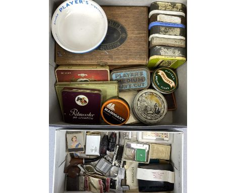 SMOKING MEMORABILIA to include various boxed and loose pocket lighters, some novelty including 2 x Coca-Cola bottles, 2 x pis