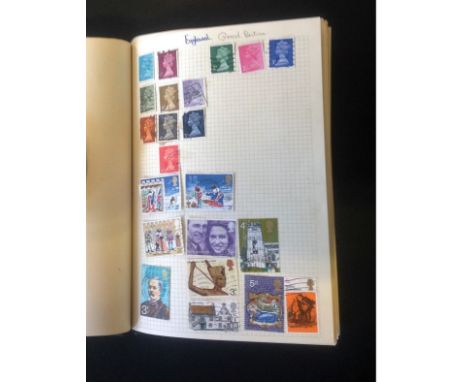 British commonwealth stamp collection in album. 24 pages. Includes Ceylon, India and New Zealand. Good Condition. We combine 