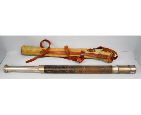 A telescope, W.W Greener, Gunmaker, Birmingham, Rathenow make