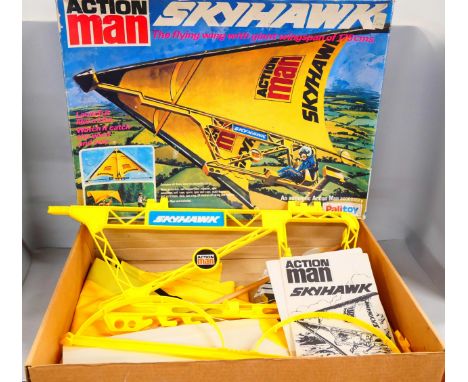 A Palitoy Action Man Skyhawk-Kite, ‘with giant wingspan of 175cms’, with instructions