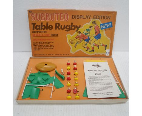 Subbuteo Table Rugby, Display Edition