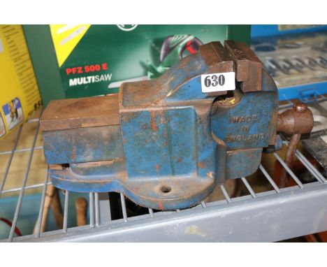 Vintage Cast Iron Workshop Vice 