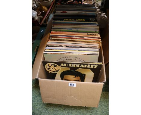 Collection of Vinyl Records to include Elvis, Clifford Ward, Neil Sedaka etc