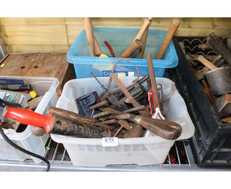 2 Boxes of assorted Hand Tools 