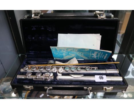 Artley USA Artist 7-0 Silver Flute with Case 