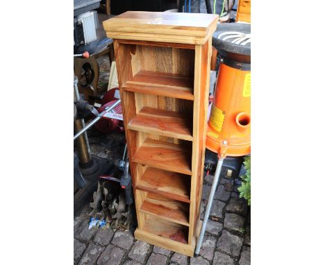 Narrow 5 Shelf bookcase 