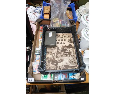 Large collection of assorted Playing Cards and Games, Scrap book of Matches and assorted match