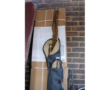 Collection of Vintage Fishing Rods 