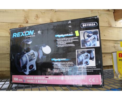 Rexon BG1502A Bench Grinder 