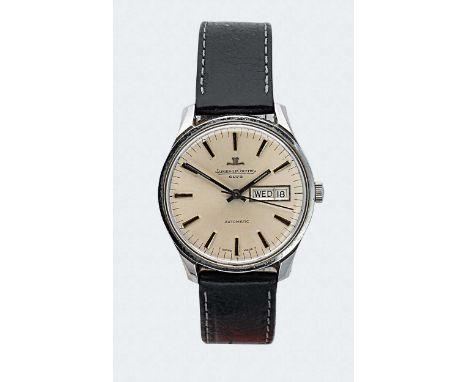 Jaeger-LeCoultre - A steel 'Club' wristwatch,  circa 1970, model number E300105, serial number 1171640, circular silvered dia