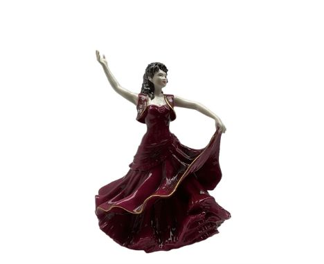 Royal Worcester limited edition figure 'Fandango' no. 262/2,950
