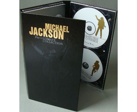 Michael Jackson The Ultimate Collection (2004 UK 5-disc [4-CD/1-DVD] set comprising 57 tracks across four CDs featuring chart