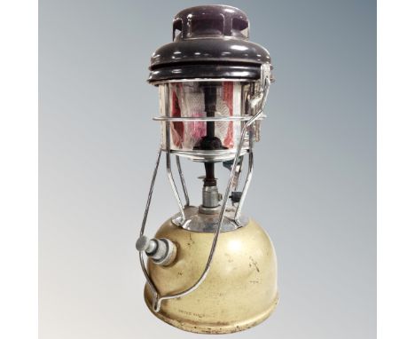 A vintage Tilley lamp. 