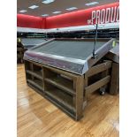 6FT ADJUSTABLE SLANT DRY PRODUCE TABLES