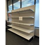8FT OF MADIX WALL SHELVING