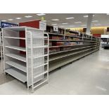 41FT OF MADIX GONDOLA SHELVING