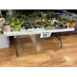 6FT PLASTIC FOLDING TABLES