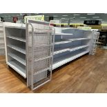 12FT OF MADIX GONDOLA SHELVING