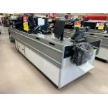 UNMARKED SINGLE BELT CHECKSTAND (NO POINT OF SALES)