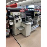 UNMARKED SELF CHECKOUT STATION W/ POS EQUIPMENT