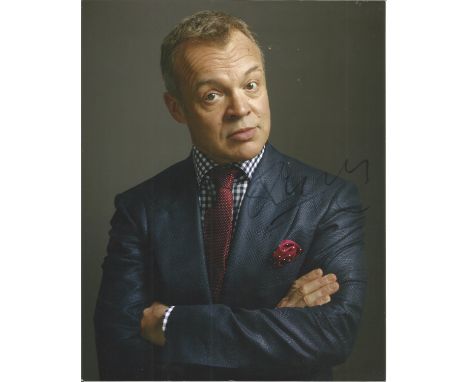 Comedy 4 Signed 8x10 Photos Graham Norton, Rob Brydon, Rufus Hound &amp; David Baddiel. Good Condition. All signed pieces com