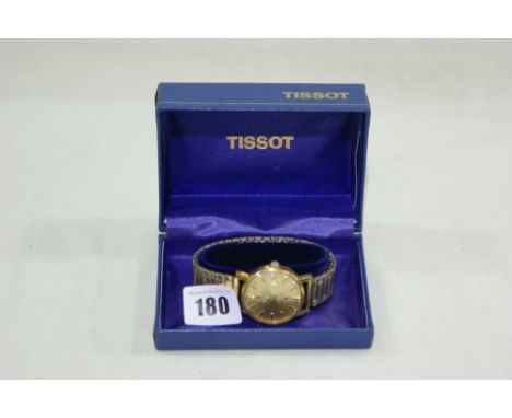 A Gent's Tissot Automatic “Seastar” Wrist Watch On Expanding Bracelet