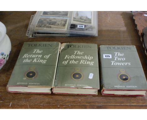 Three "The Lord Of The Rings" By J R R Tolkien Books, Published By George Allen And Unwin Limited, Sixth Impression 1971